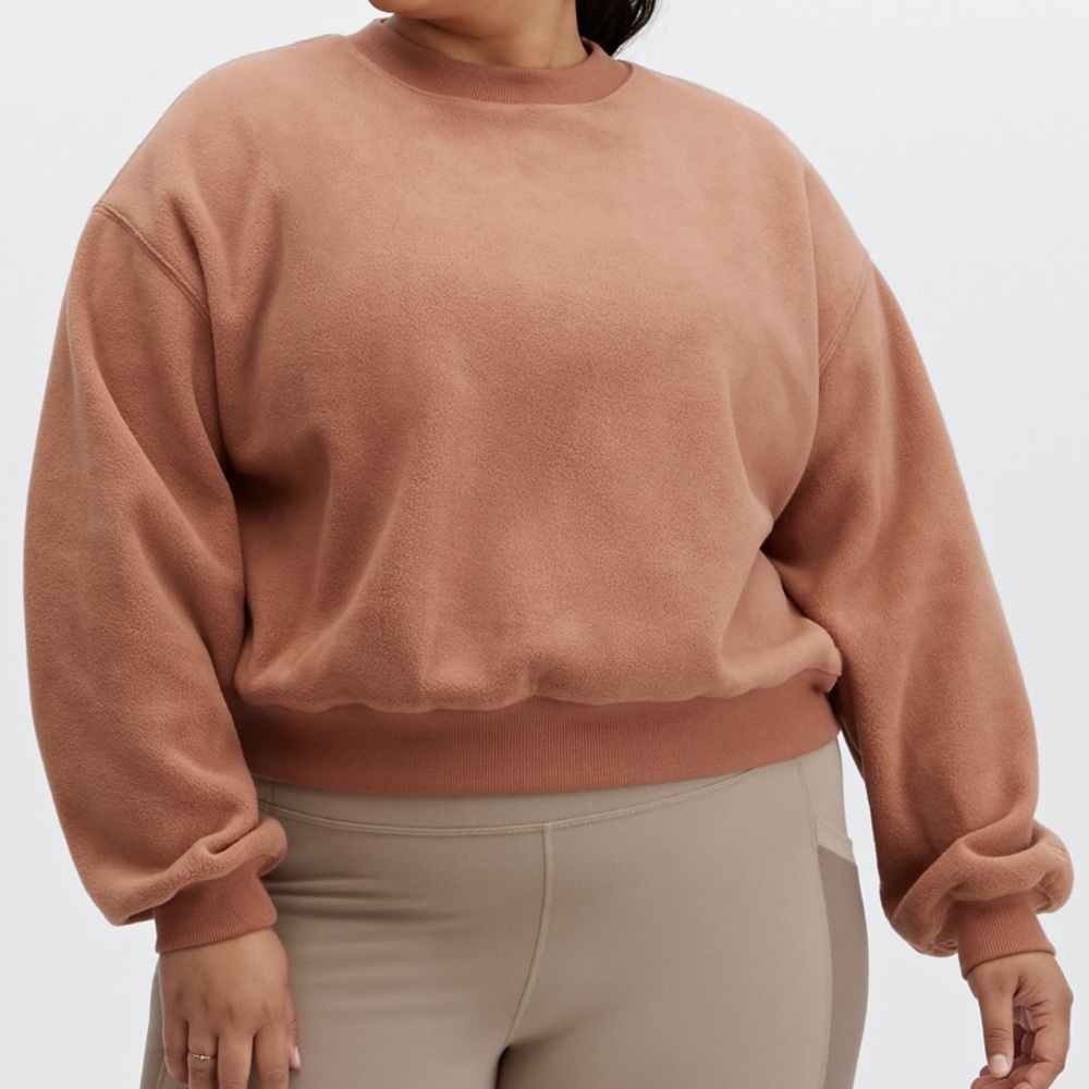 Fabletics Rayne Polar Fleece Crewneck 4X